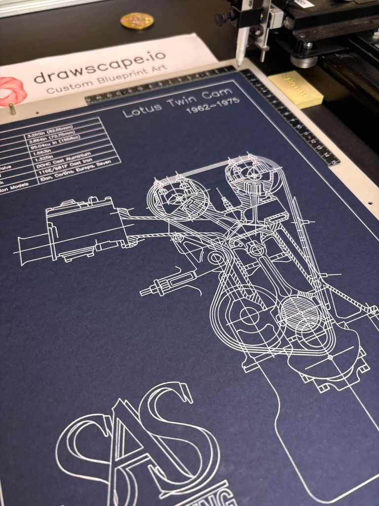 Lotus Twin Cam Engine